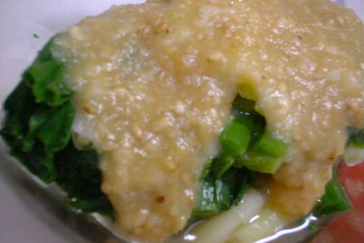 あさつきのゴマ酢味噌和え レシピ 作り方 By バンザイ クックパッド 簡単おいしいみんなのレシピが353万品