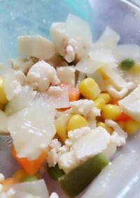 離乳食完了期☆高野豆腐の煮物