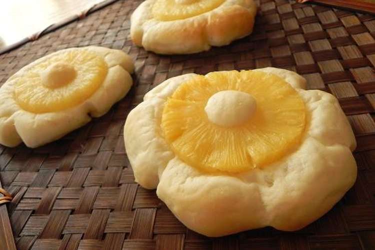 Hbで簡単 パイナップルパン レシピ 作り方 By 140 わんたるママ クックパッド 簡単おいしいみんなのレシピが367万品