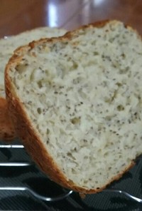 簡単 チアシードの食パン！