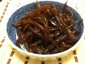 ご飯のお供♪わかめの茎煮