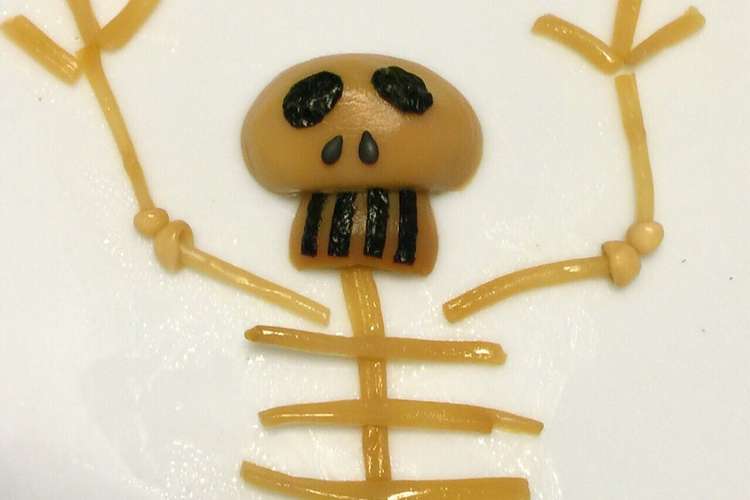 ハロウィン きのこでホネhoneドクロ君 レシピ 作り方 By まっきー ３７ クックパッド