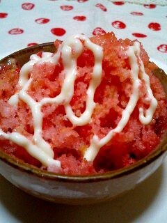 丸ごとトマトのシャーベット♡の画像