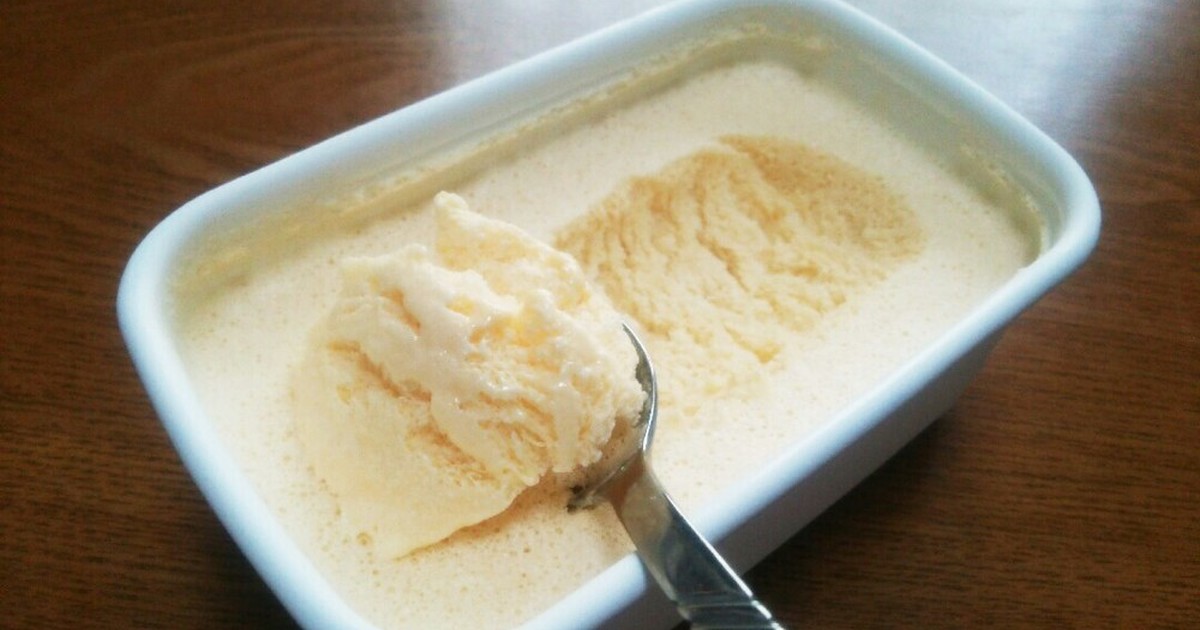 自家製バニラプディングのレシピ