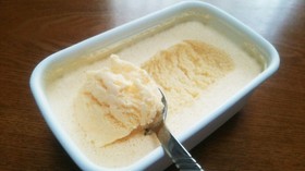 生クリーム不要!簡単ふわふわバニラアイス