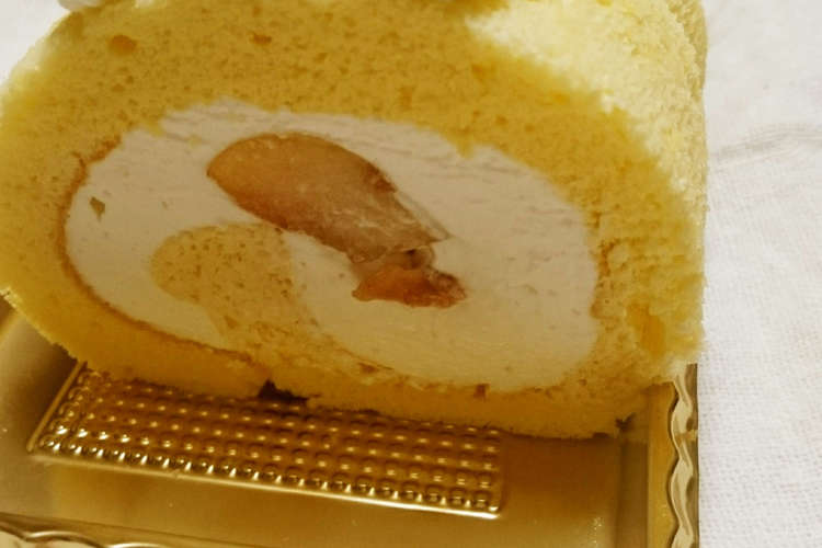 香りも幸せ 桃のシフォンロールケーキ レシピ 作り方 By 京たまご クックパッド 簡単おいしいみんなのレシピが353万品