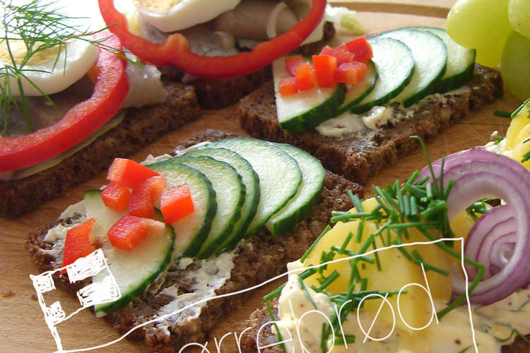 おもてなしに デニッシュオープンサンド レシピ 作り方 By Haruincph クックパッド