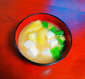 茄子とオクラの冷汁♪