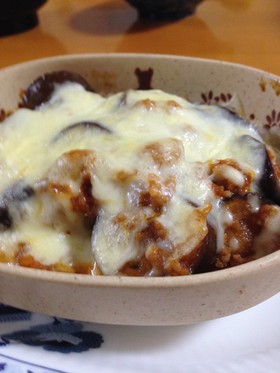 レンジで時短!なすのミートグラタン