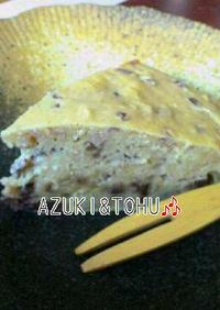 ノンオイルAzuki&Tohu cake