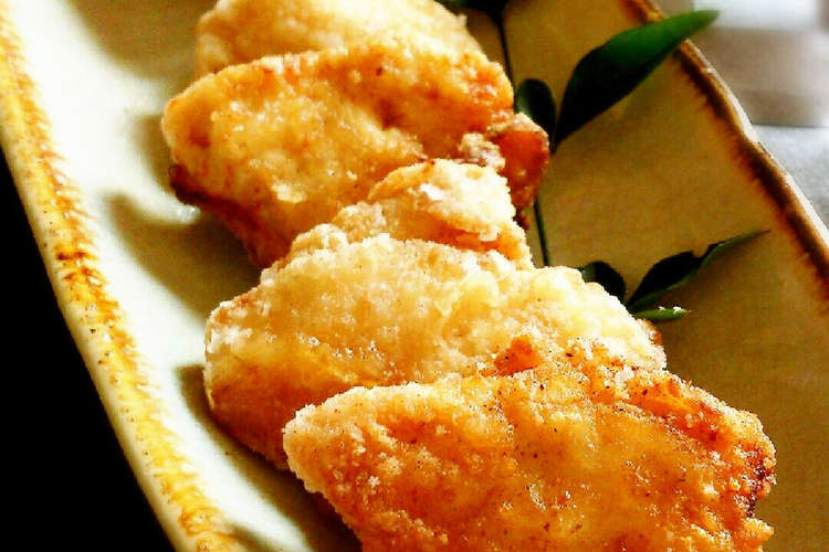 鶏のささみのカラシ揚げ焼き レシピ 作り方 By Inyako クックパッド 簡単おいしいみんなのレシピが352万品