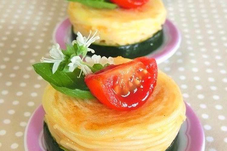 そうめんのピカタ 簡単 可愛いおもてなし レシピ 作り方 By ｂiｂiすみれ クックパッド 簡単おいしいみんなのレシピが377万品