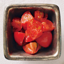 トマト柚子こしょうオリーブオイル