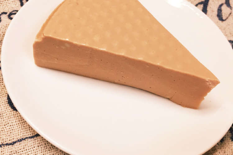 簡単ヘルシー 豆腐チョコレアチーズケーキ レシピ 作り方 By たまごかあさん クックパッド