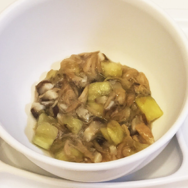 離乳食 ツナとナスのトロトロ煮 後期 レシピ 作り方 By まなmama クックパッド 簡単おいしいみんなのレシピが360万品