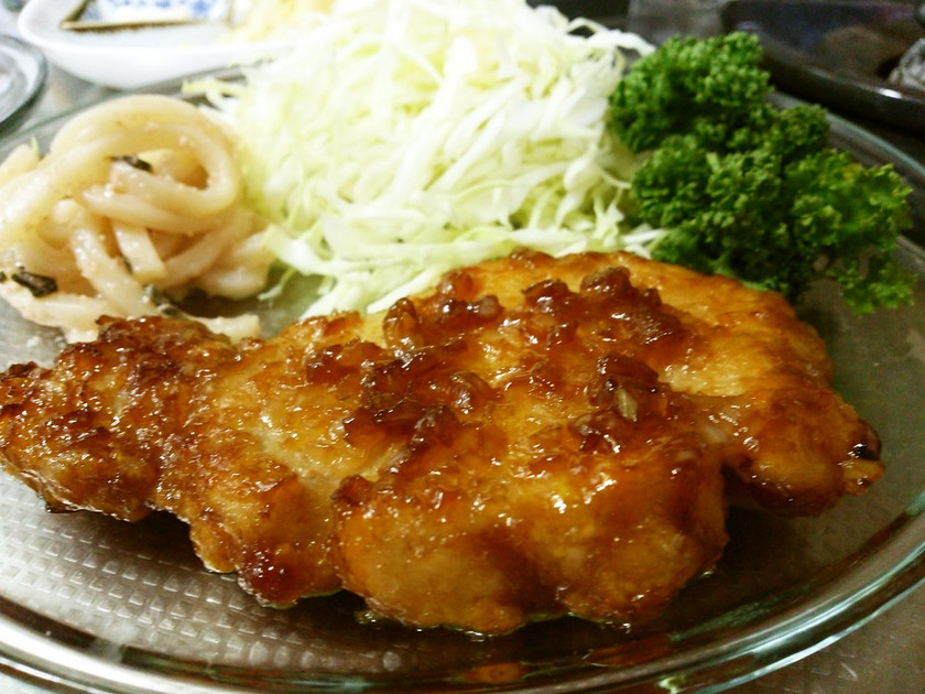 豚肉ロース厚切り ポークソテー by 末絹。 【クックパッド】 簡単おいしいみんなのレシピが357万品