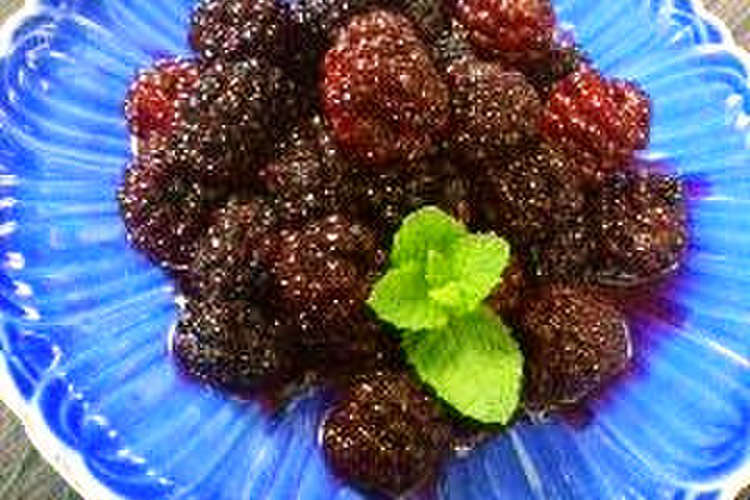 簡単で美味しいブラックベリーの食べ方 レシピ 作り方 By リン クックパッド 簡単おいしいみんなのレシピが351万品