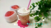 ◆桃のフラペチーノ◆クラッシュゼリー入りの写真