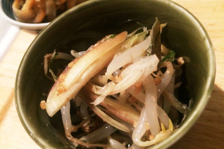 手抜 もやしとミョウガの中華和え レシピ 作り方 By ちょこちょんこ クックパッド 簡単おいしいみんなのレシピが363万品