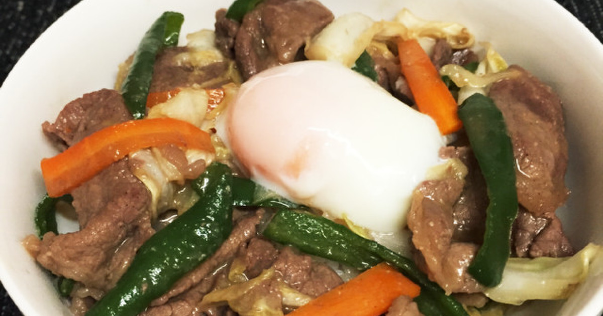 牛肉とピーマンのスタミナ丼☆ by Non☆☆ 【クックパッド】 簡単おいしいみんなのレシピが339万品