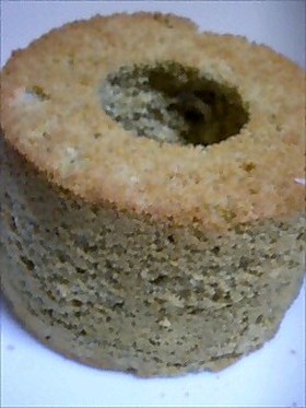 ほうじ茶風味のミニシフォンケーキ