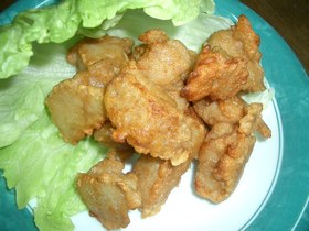 おからこんにゃくのあっさりから揚げ
