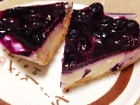 ブルーベリーレアチーズケーキ
