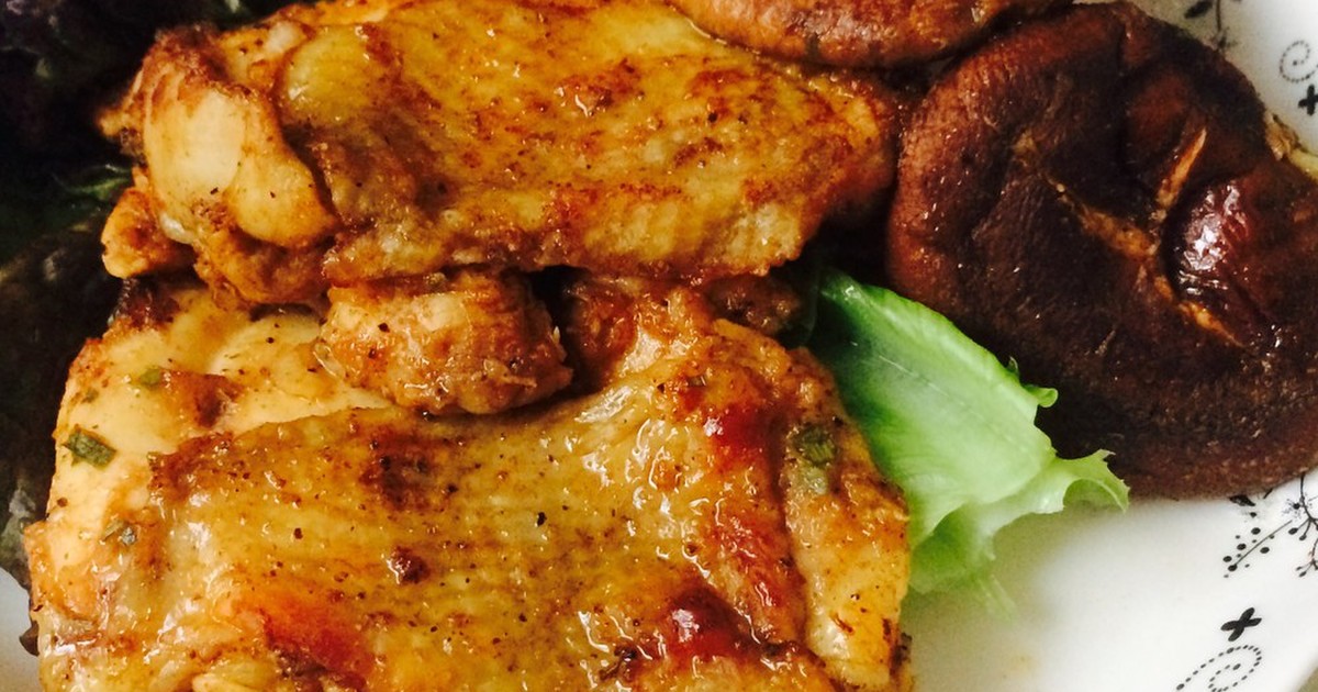 ジャークチキンとパイナップルの串レシピ