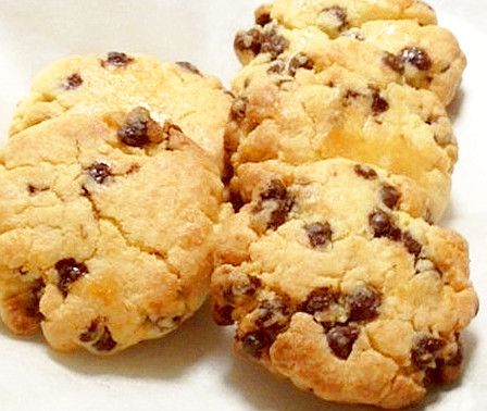ココナッツ風味のチョコチップクッキー	の画像