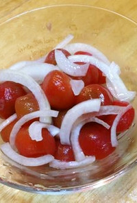 冷凍ミニトマトで作る！トマトのマリネ
