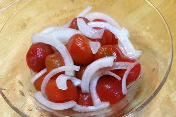 冷凍ミニトマトで作る トマトソースパスタ レシピ 作り方 By ぴんくみんと クックパッド