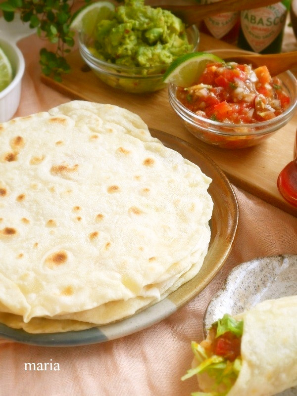 ティラピアのトルティーヤ生地のレシピ