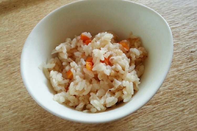 離乳食後期 切干大根の炊き込みご飯 レシピ 作り方 By Rkmama クックパッド 簡単おいしいみんなのレシピが360万品
