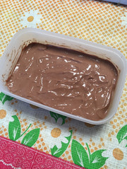簡単!豆腐アイス ココア味の写真