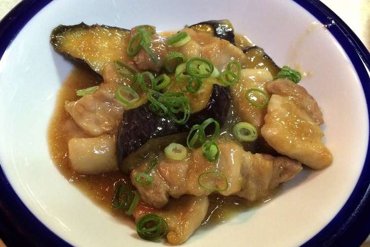 豚バラとナスのみぞれ煮 レシピ 作り方 By Operaまま クックパッド 簡単おいしいみんなのレシピが357万品