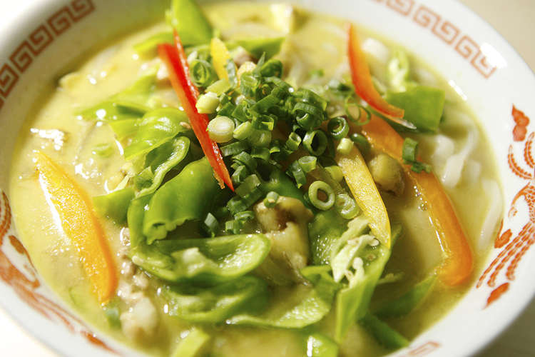 タイ風グリーンカレーうどん レシピ 作り方 By Birdcook クックパッド 簡単おいしいみんなのレシピが360万品