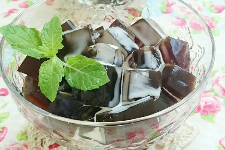 寒天でコーヒーゼリー 練乳クリーム レシピ 作り方 By Sweet Rose クックパッド 簡単おいしいみんなのレシピが352万品