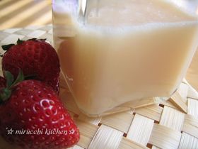 レンジで簡単❤ 牛乳で作る☆ミルクジャム
