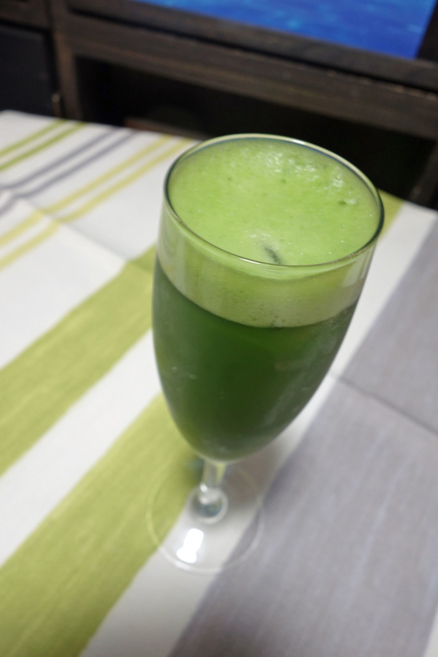 グリーンジンジャーアイスティーのレシピ