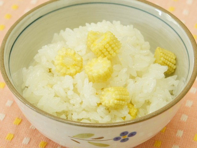 ベビーコーンの炊き込みご飯 簡単かわいい レシピ 作り方 By ワタリ クックパッド 簡単おいしいみんなのレシピが352万品