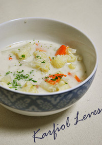 ハンガリー家庭料理♪♪カリフラワースープ