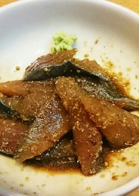 かんたんゴマ鯖（九州郷土料理）