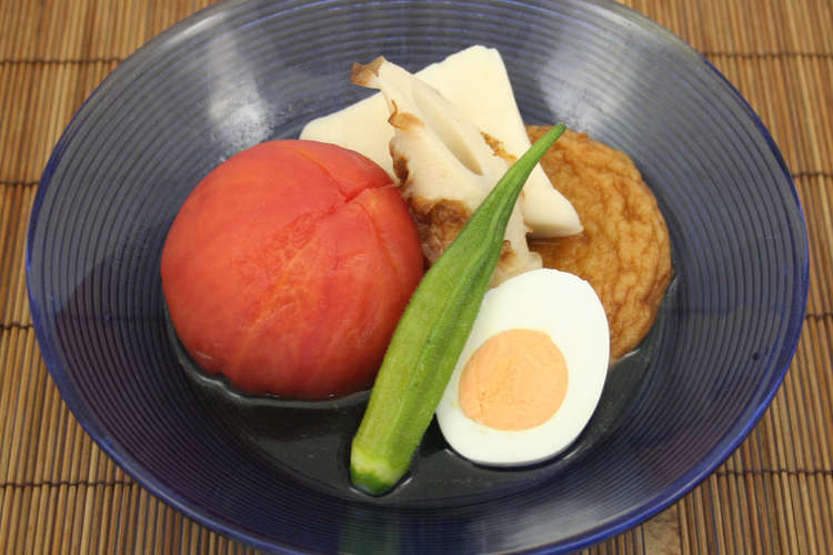 冷やしおでん レシピ 作り方 By イセ食品 公式 クックパッド 簡単おいしいみんなのレシピが352万品