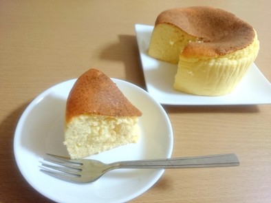 低糖質カッテージチーズケーキの写真