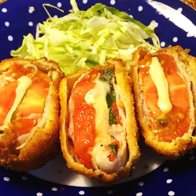 トマトの豚バラカツin大葉チーズ レシピ 作り方 By Chiaki3939 クックパッド 簡単おいしいみんなのレシピが360万品