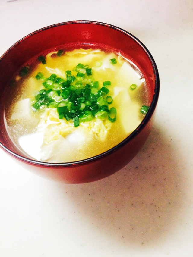 ☆お豆腐たっぷり中華卵スープ☆の画像