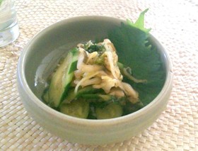 白菜と胡瓜の浅漬け