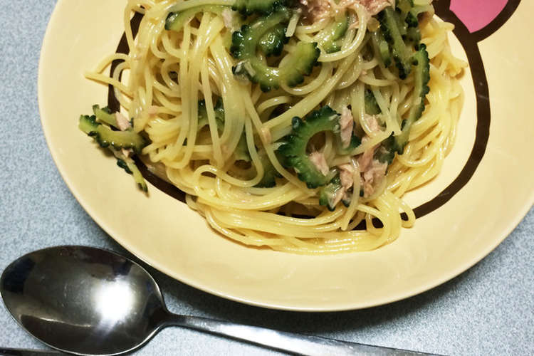 絶品 ゴーヤの冷製パスタ レシピ 作り方 By ゅみゅみ Poco クックパッド