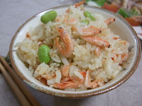 桜えびの炊き込みご飯
