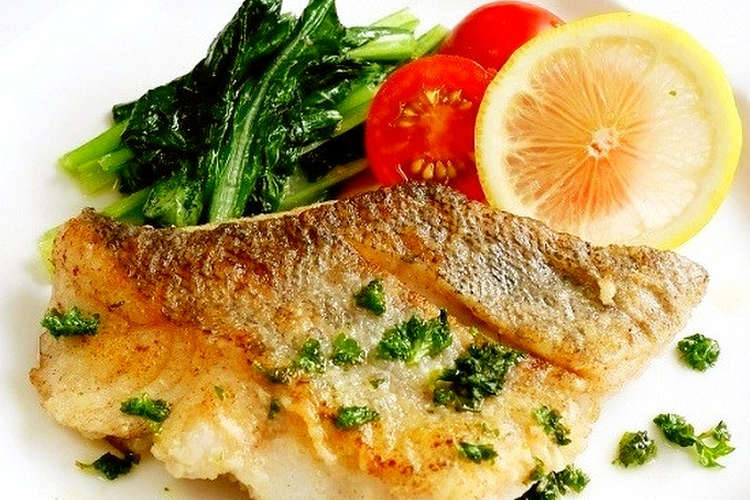 ＊白身魚のムニエル＊
